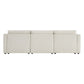 CHITA LIVING-Delaney 3-Piece Modular Sofa (112'')-Sofas-Fabric-Linen-