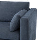 CHITA LIVING-Delaney 5-Piece Modular Sofa Chaise (112'')-Sofas-Fabric-Blue-