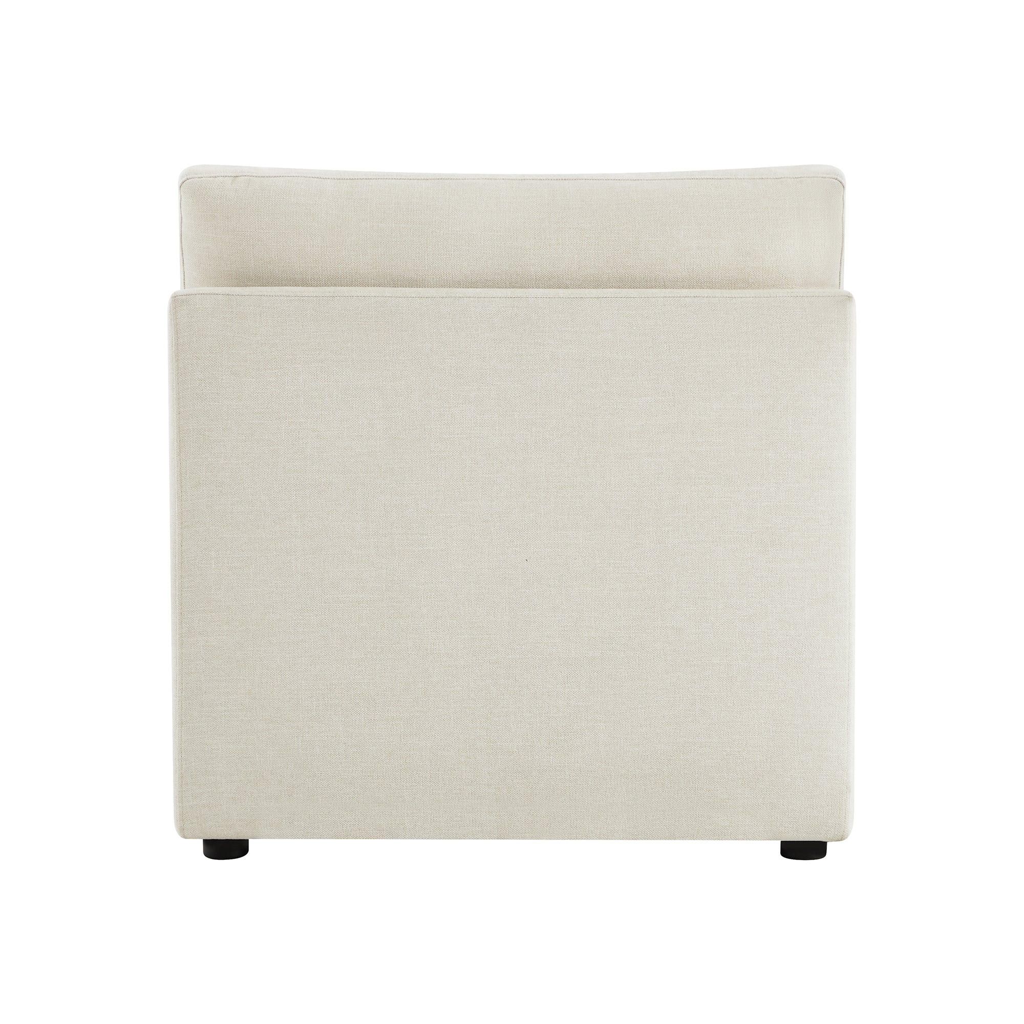 CHITA LIVING-Delaney Modular Armless Chair / 2-Piece Armless Sofa-Sofas-Fabric-Armless Chair-Linen