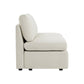 CHITA LIVING-Delaney Modular Armless Chair / 2-Piece Armless Sofa-Sofas-Fabric-Armless Sofa-Linen