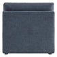 CHITA LIVING-Delaney Modular Armless Chair / 2-Piece Armless Sofa-Sofas-Fabric-Armless Chair-Blue