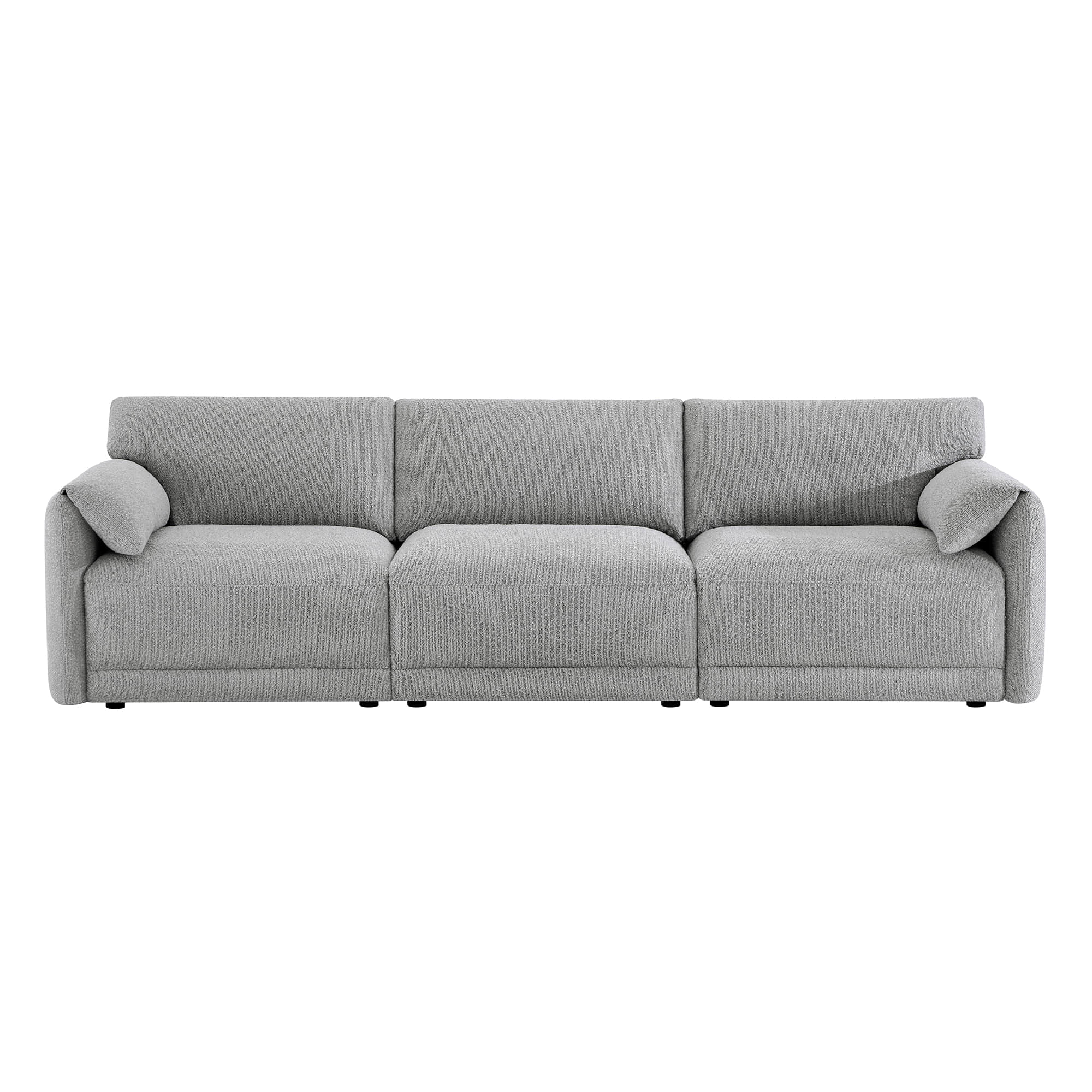 Josie Performance Boucle 3-Piece Modular Sofa (115.7