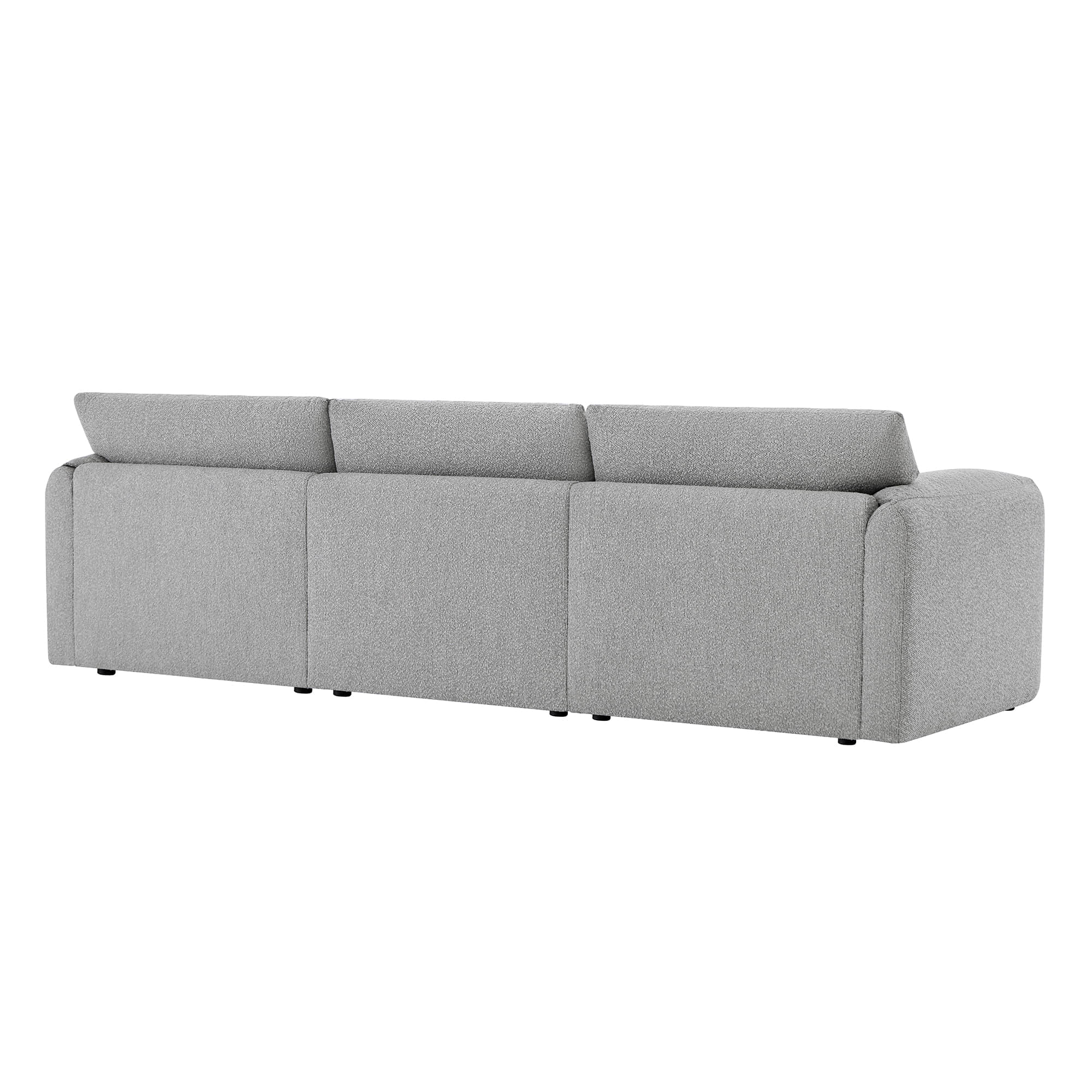 Josie Performance Boucle 3-Piece Modular Sofa (115.7