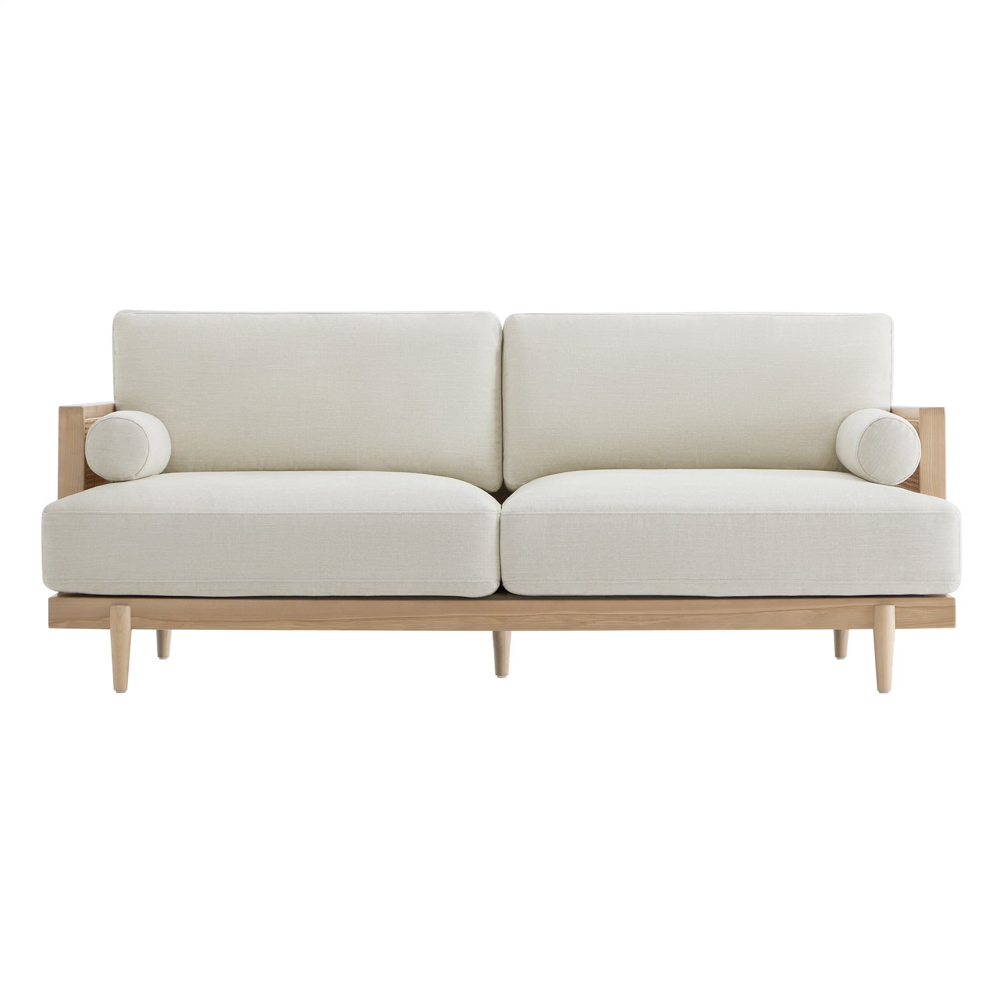 Julane Modern 3-Seater Cane Sofa (78.75