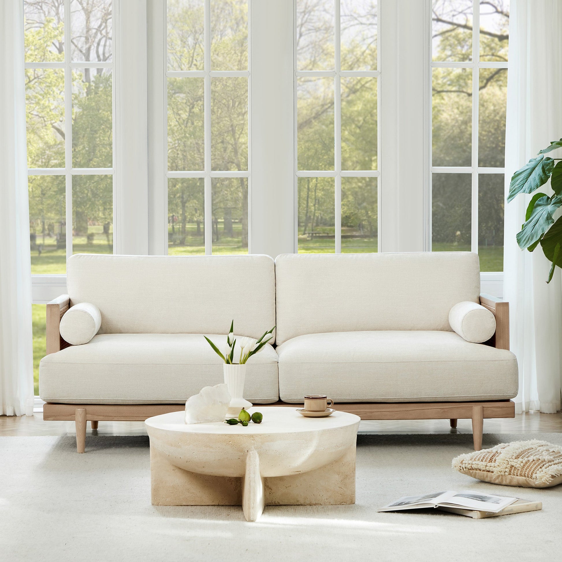 Cane Sofa Set For Living Room Experience The Ultimate Comfort With