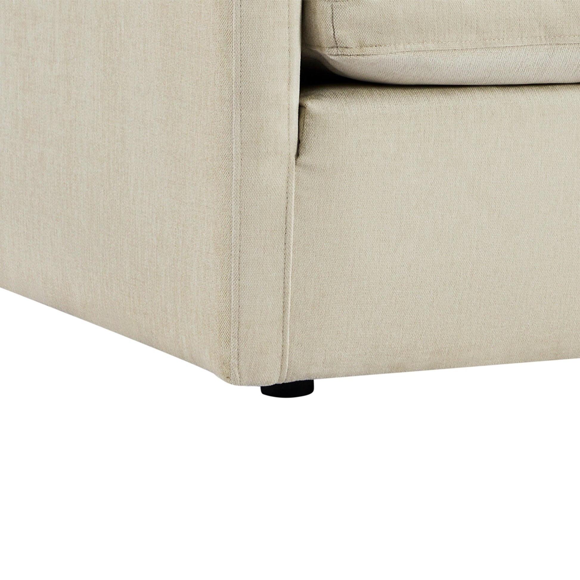 CHITA LIVING-Kenna 2-Piece Modular Sofa (90")-Sofas-Fabric-Cream-