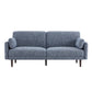 CHITA LIVING-Kinslee Modern 3-Seater Sofa (72.8''W)-Sofas-Fabric-Navy-