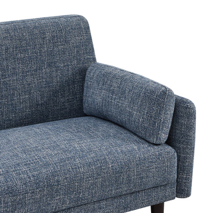 CHITA LIVING-Kinslee Modern 3-Seater Sofa (72.8''W)-Sofas-Fabric-Navy-