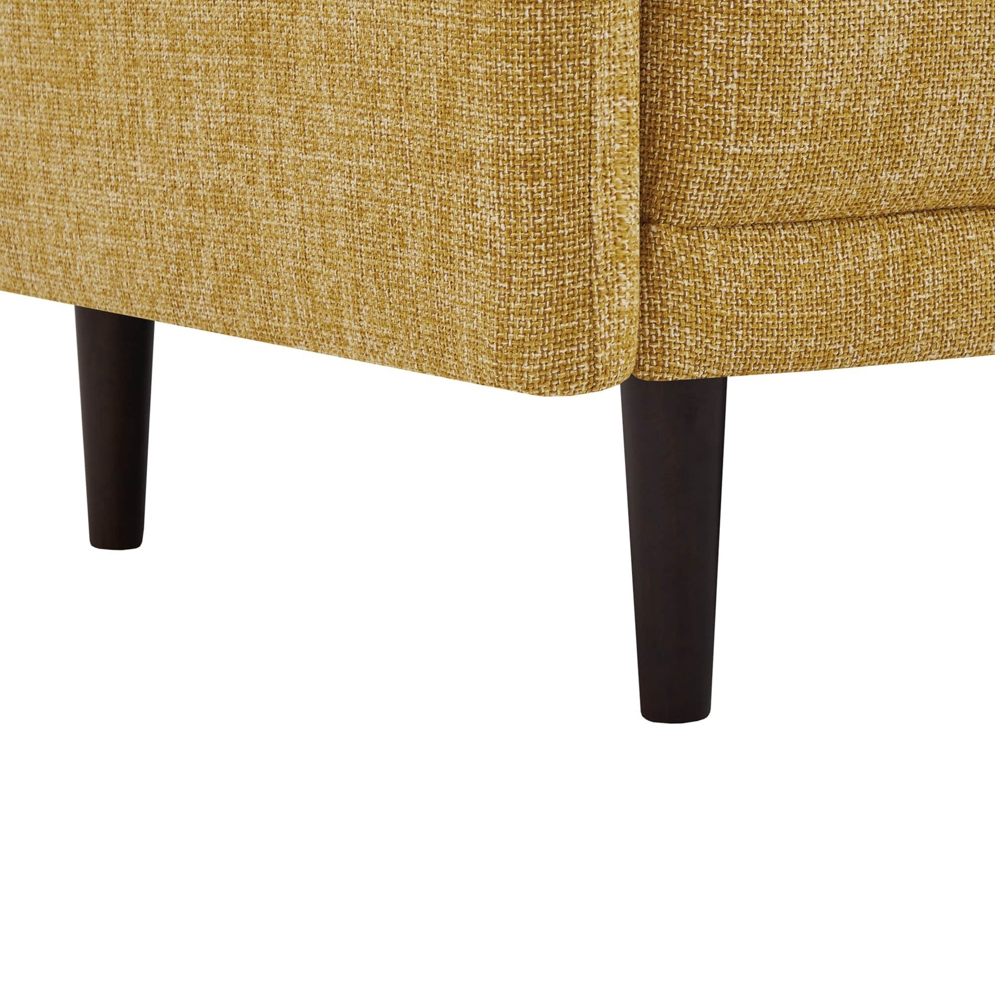 CHITA LIVING-Kinslee Modern 3-Seater Sofa (72.8''W)-Sofas-Fabric-Mustard-