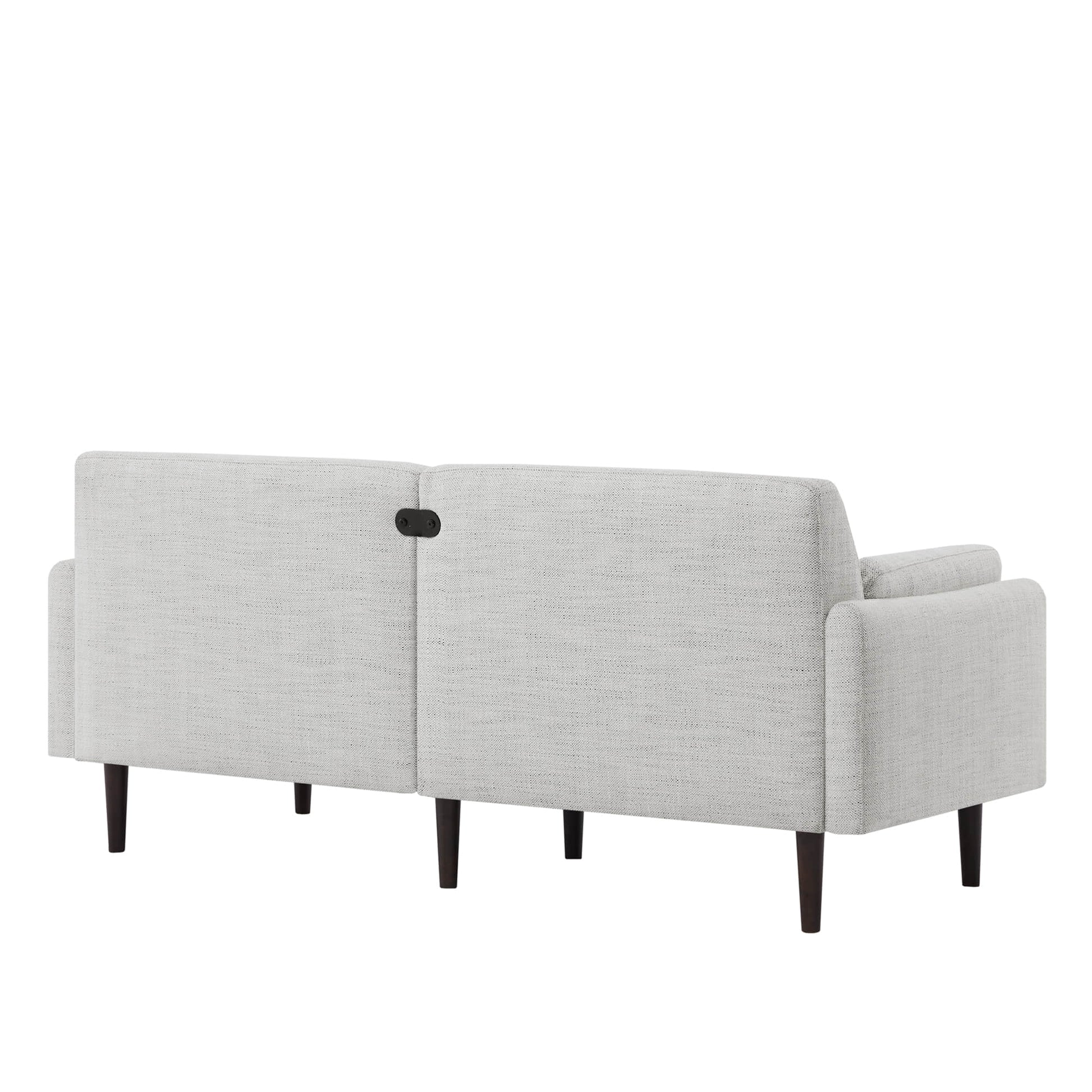 CHITA LIVING-Kinslee Modern 3-Seater Sofa (72.8''W)-Sofas-Fabric-Ivory-