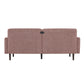 CHITA LIVING-Kinslee Modern 3-Seater Sofa (72.8''W)-Sofas-Fabric-Pink-
