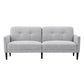 CHITA LIVING-Lucas Mid-Century Sofa (73")-Sofas-Fabric-White (Multi-Colored)-